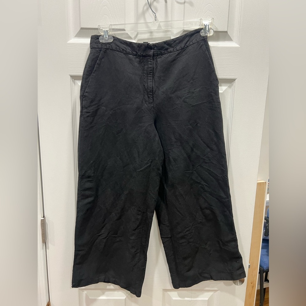 Eileen Fisher made of italian fabric culottes pants in washed small